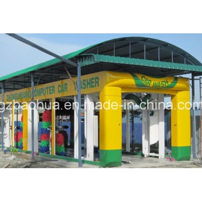 7brush/9brush/12brush Full Automatic Tunnel Type Car Wash Machine/Car Washing Machine with Drying System